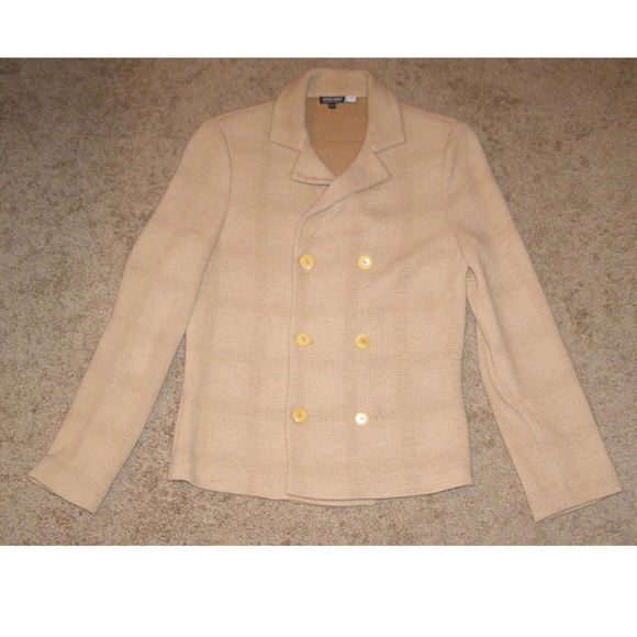Gorgeous Armani knit blazer/jacket size 10/44 - Picture 4 of 8